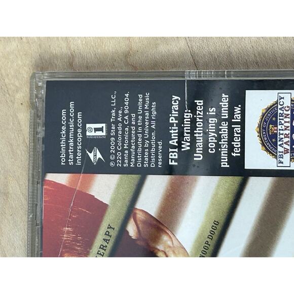 Sex Therapy: The Session by Robin Thicke (CD, 2009) Parental Advisory - Picture 6 of 8